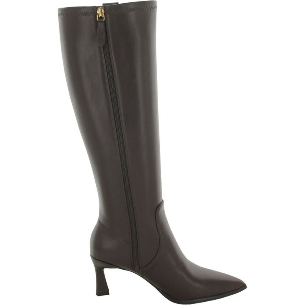 Sarto Franco Sarto Womens Daytona Brown Heels Tall Knee-High Boots Shoes NWT - Picture 2 of 3